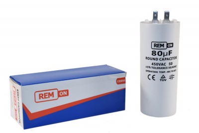 Конденсатор CBB60 80мкф 450V